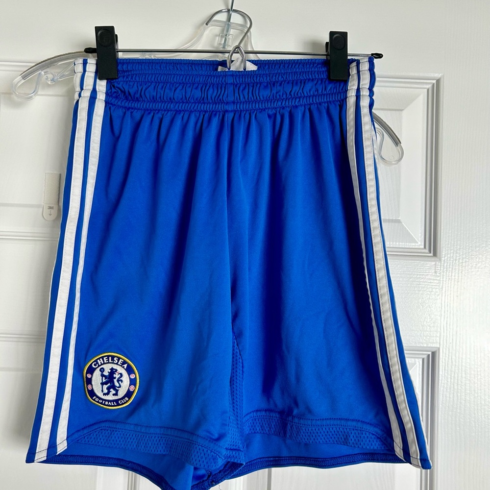 Adidas Chelsea FC Blue Athletic Shorts